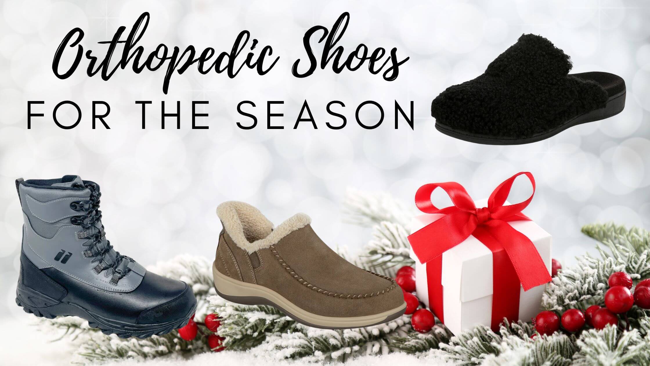 Orthopedic Shoes Holiday Banner